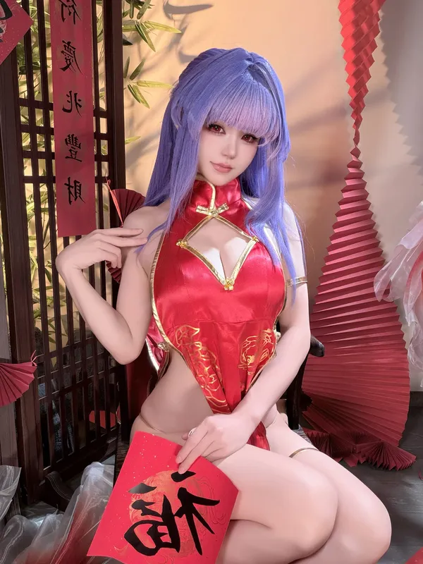 Patreon订阅 萌姬联合旗袍 - 小仓千代w